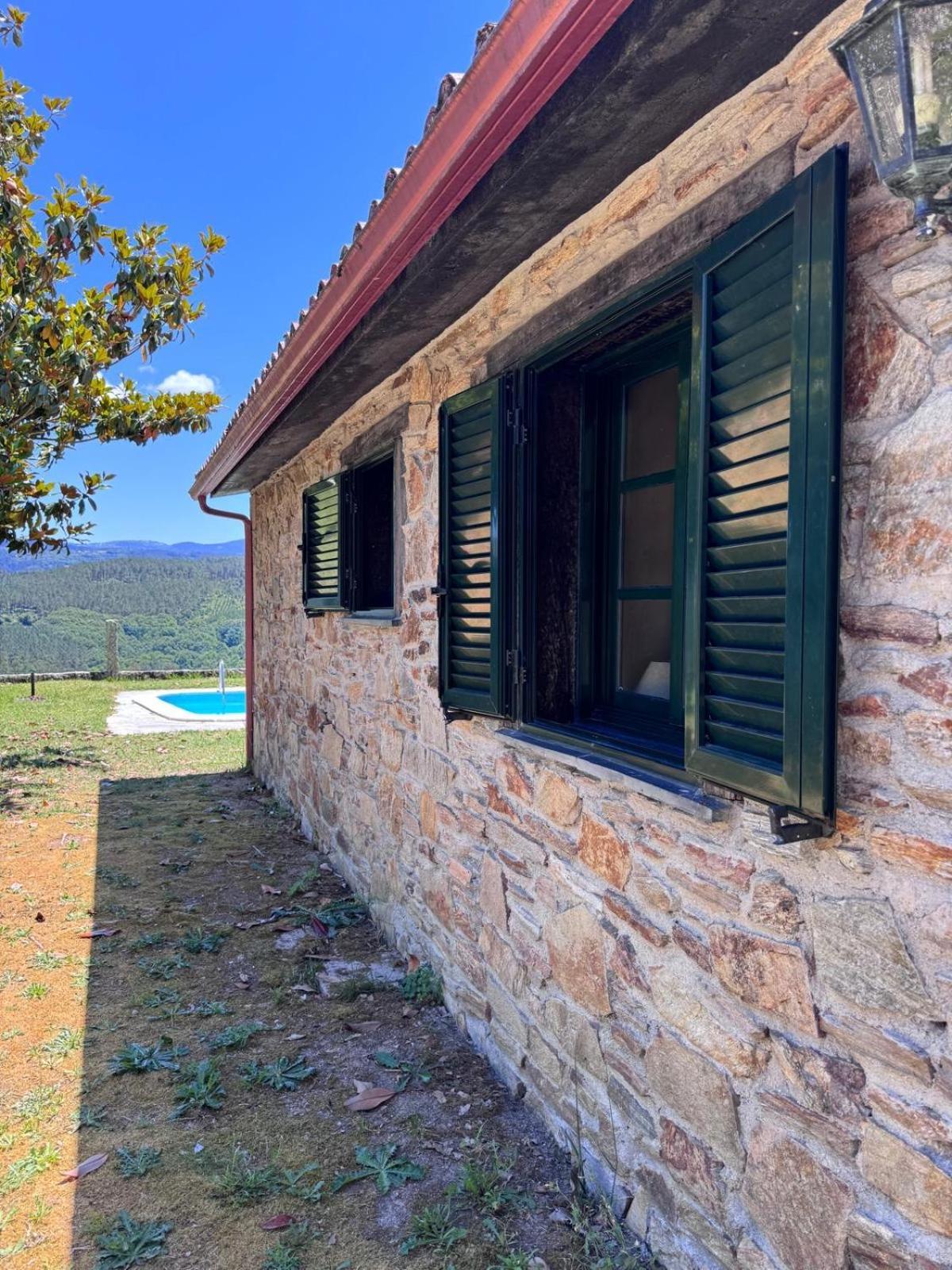 Casa 2 Habitaciones Con Piscina Y Cenador Al Aire Libre Pontevedra Exteriér fotografie