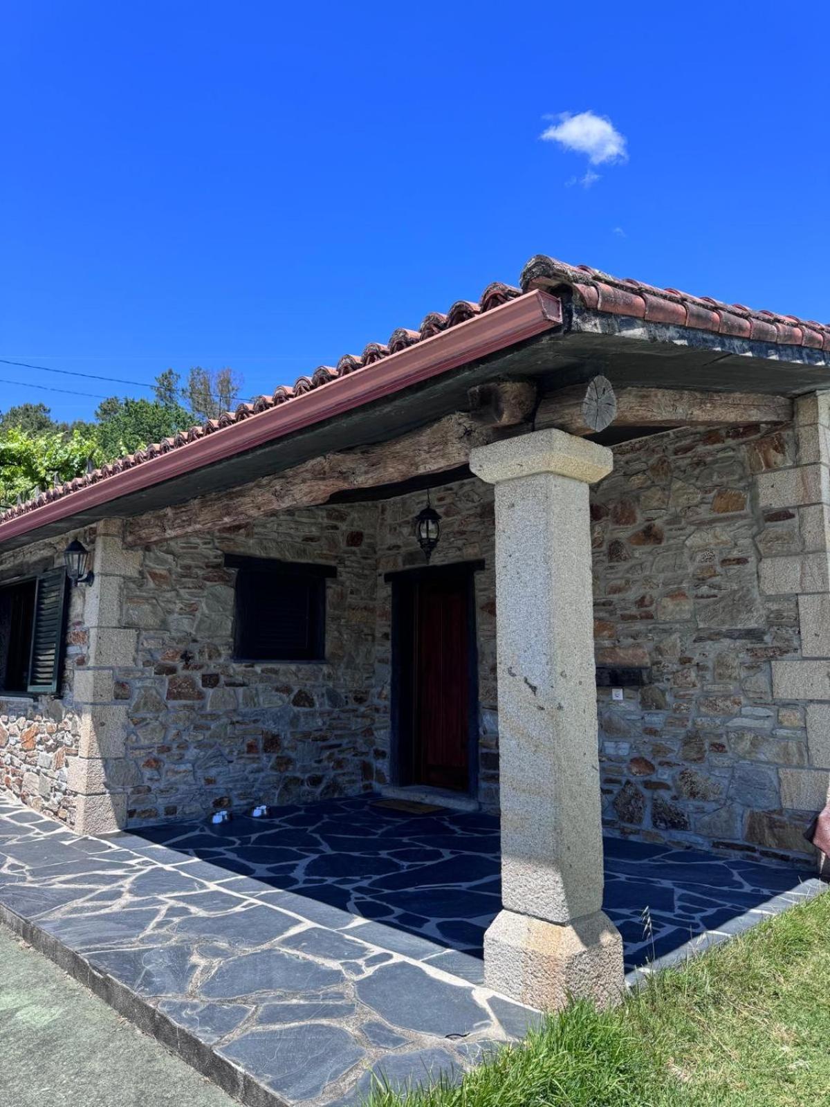 Casa 2 Habitaciones Con Piscina Y Cenador Al Aire Libre Pontevedra Exteriér fotografie